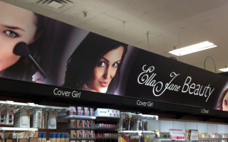 Store Signage – Beauty Department