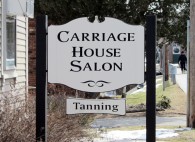 Carriage House – Engraved Sign