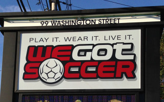 We Got Soccer Exterior Sign