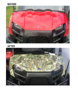 Before & After Polaris Wrap