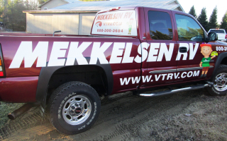 Mekkelsen RV Vehicle Lettering