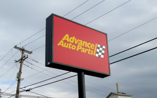 Advance Auto Parts Illuminated Sign